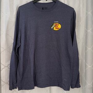 Bass Pro Shops Dark Blue Long Sleeve Tee